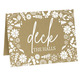 Deck The Halls Folded Shimmer Holiday Cards Image 1 of 9